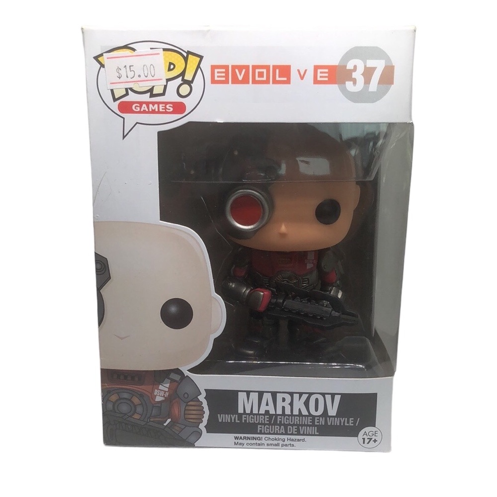 🟢 VAULTED 2015 Funko Pop! Games EVOLVE 37 MARKOV